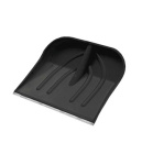 Лопата снег. б/черен, пласт. 400х420мм (мет/окант) (69-0-442)