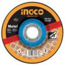 Диск зачистной 125x3x22 по металлу INGCO