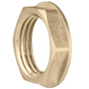 Контргайка Ду 20 (3/4") с ребордой, латунь