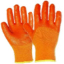 Перчатки утепл. синтет., оранжевые, оранжевый облив Admiral (106)