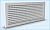 Решетка вент. 500х100мм ВР-ГВ, регул. (алюм)