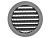 Решетка вент. Д=125мм (US-AV 125IP) металл, круглая, наруж
