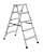 Стремянка 2-х стор. 5 ступ, высота раб. площ.-1,13м, вес-3,9кг  (T04205) TARKO