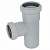 Тройник ПП прямой перех. 50/40х90 гр. серый. СТК