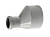 Переходник ПП 110/50, раструбный, серый. СТК