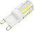 Лампа LED/капсул. JCD G9 (3,0Вт, 230В, 6500К, 270Лм) Aktiv-Electro
