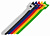 Хомут (стяжка) велькро СВ 210х16 липучка (крас.)