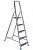 Стремянка алюм. 5 ступ, высота раб. площ.-0,99м, вес-4,0кг (T04105) TARKO