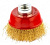 Щетка-крац "чашка" 65мм М14 (пров/покрытая) (74603) Matrix