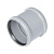 Муфта с упором ПП 50, серая. СТК