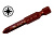 Бита PZ2 50мм. сталь S2 (покр. Brown Oxide) Mr.Logo