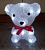 Световая фигура "медведь маленький", 10LED белый, батарейки 2*АА, 13,5х11х16см (26722 LT024) 