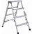Стремянка 2-х стор. 4 ступ, высота раб. площ.-0,9м, вес-3,2кг  (T04204) TARKO