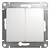 Выключатель 2СП "GLOSSA" белый (GSL151) Schneider Electric